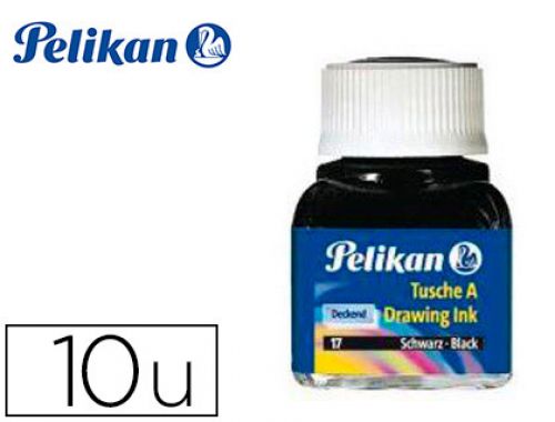 Tinta da china pelikan frasco 10ml sortido de 10 cores , Pelikan , 90209 , 4012700249487
